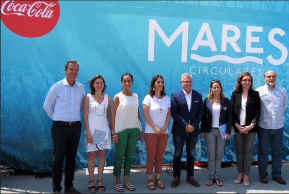 Imagen de la presentación de Coca-cola en Salou