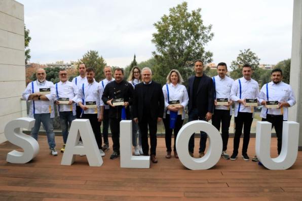 Chefs, the Salou's Mayor and the Councillor for Economic Development